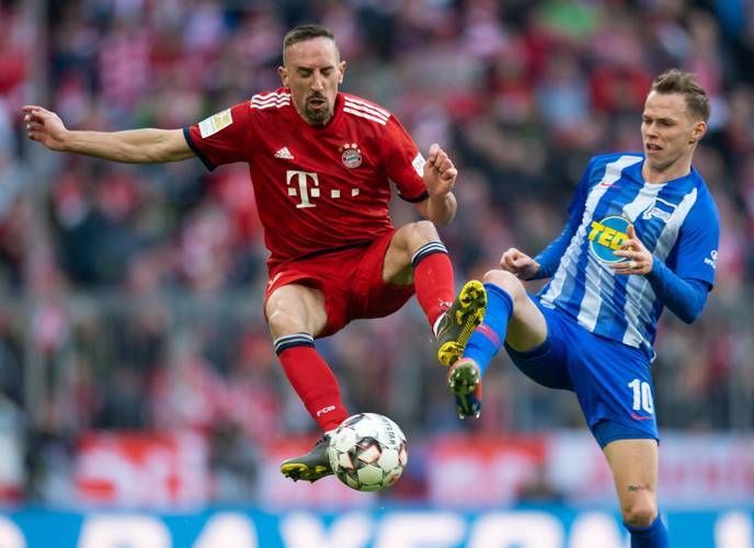 柏林赫塔取得俄格斯堡客场胜利