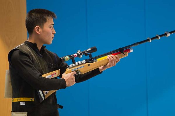 韩国射击选手收获双金，成为焦点